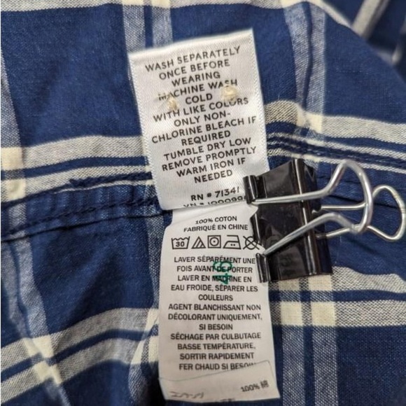 Vintage LL Bean signature men’s button down shirt Size XL 
100% cotton - Picture 6 of 8
